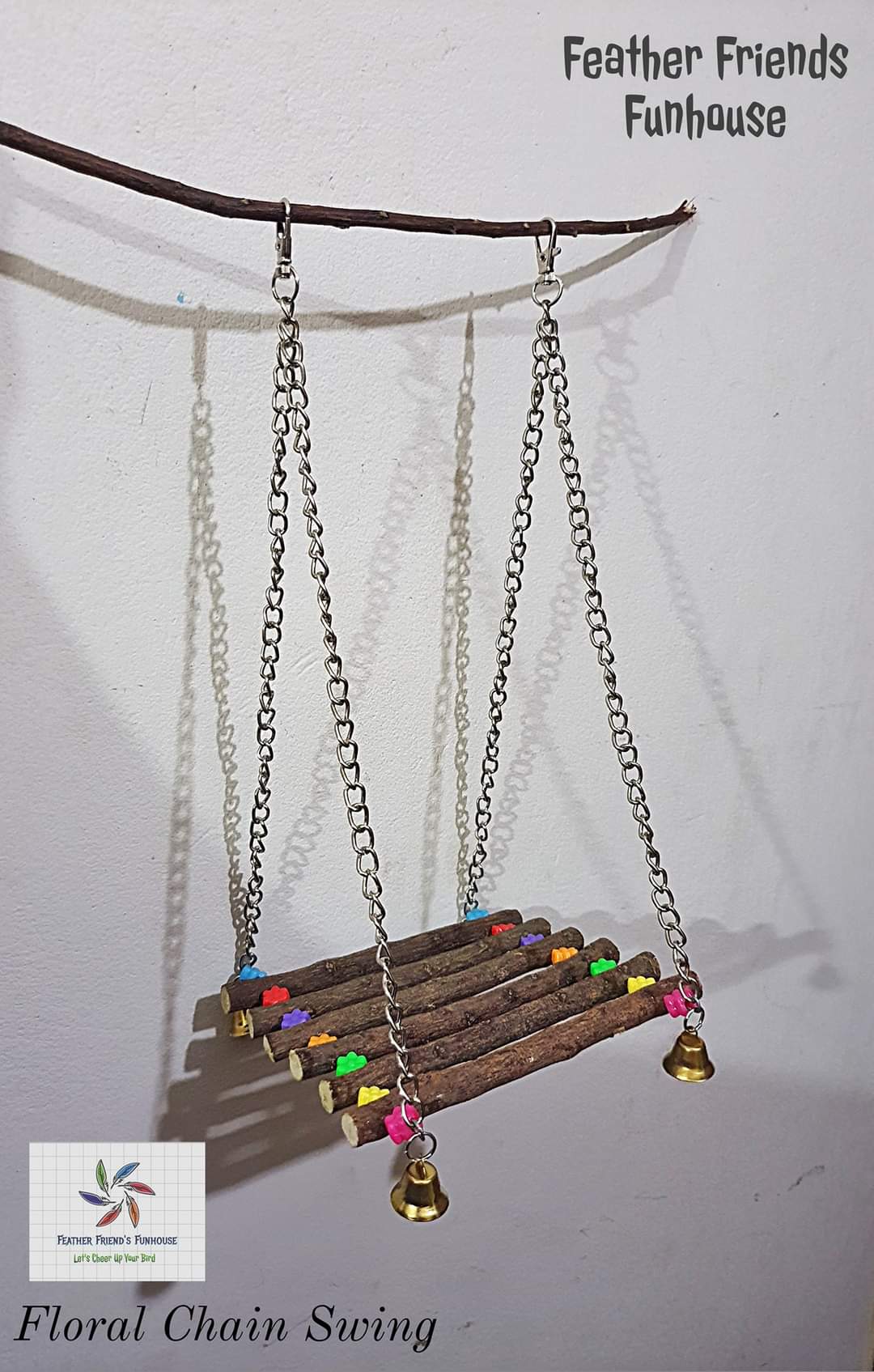 Floral Chain Swing